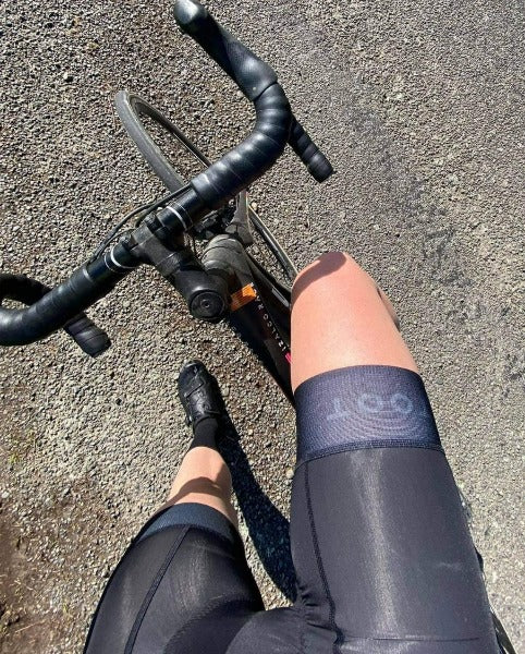 WOMENS - NEW RE-CYCLE BLACK STEALTH BIBS